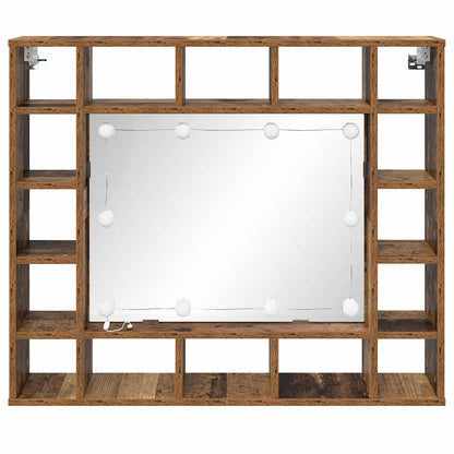Mirror Cabinet Old wood 91 x 15 x 76.5 cm Engineered wood