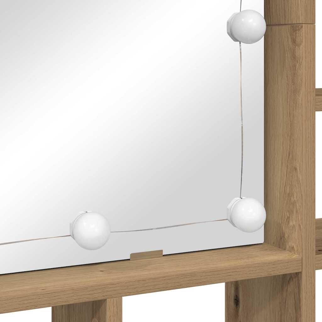 Mirror Cabinet Artisan oak 91 x 15 x 76.5 cm Engineered wood