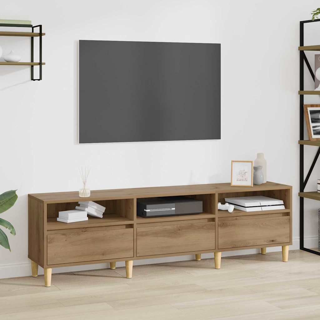 TV Cabinet Artisan Oak 150 x 30 x 45 cm Engineered Wood