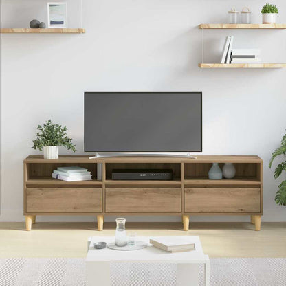 TV Cabinet Artisan Oak 150 x 30 x 45 cm Engineered Wood