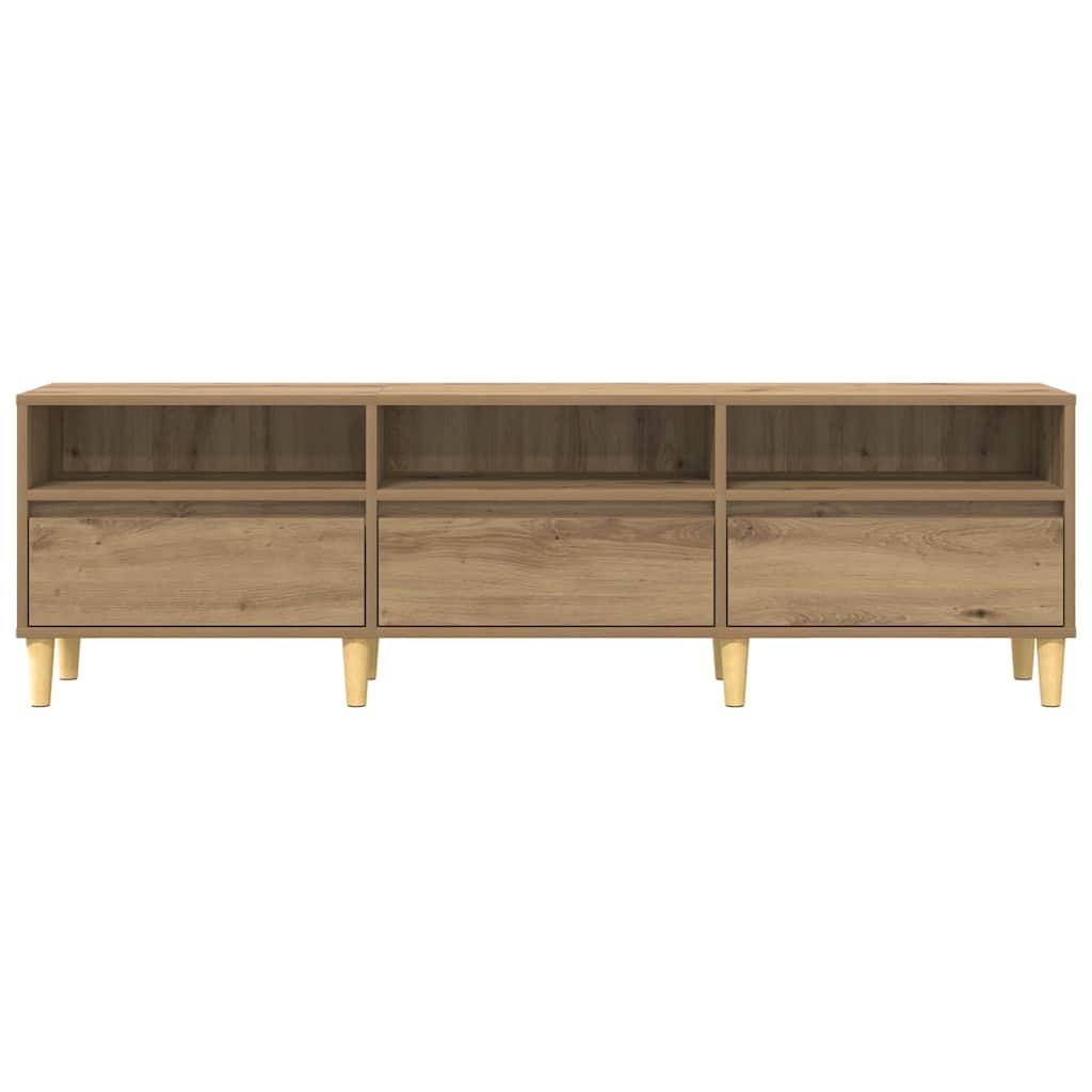 TV Cabinet Artisan Oak 150 x 30 x 45 cm Engineered Wood