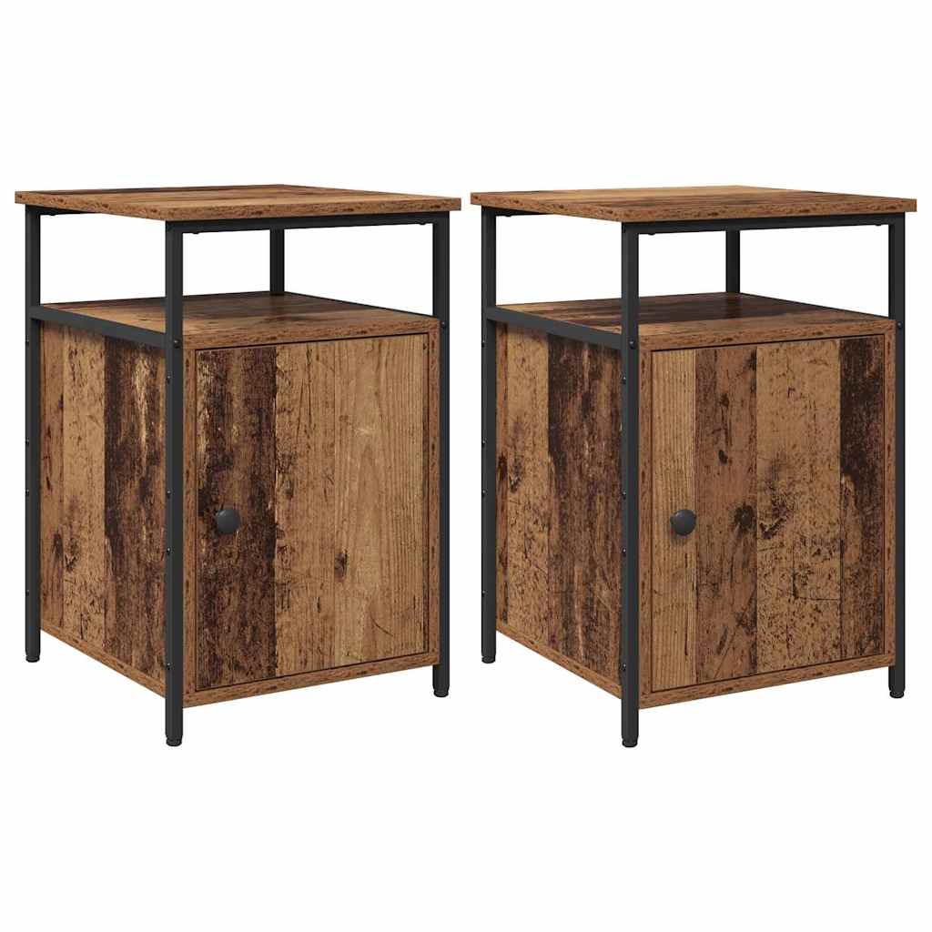 Bedside Cabinet Old wood Engineered Wood