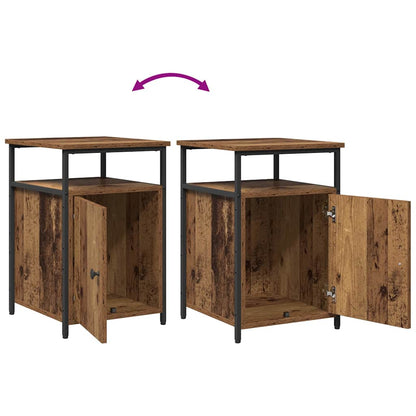 Bedside Cabinet Old wood Engineered Wood
