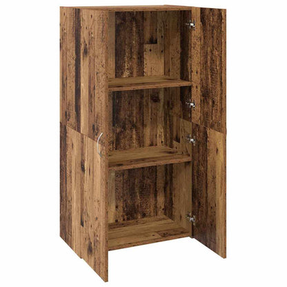 Office Cabinet Old wood 60 x 32 x 115 cm Engineered wood