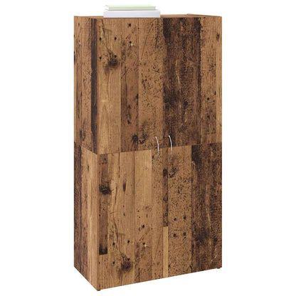 Office Cabinet Old wood 60 x 32 x 115 cm Engineered wood