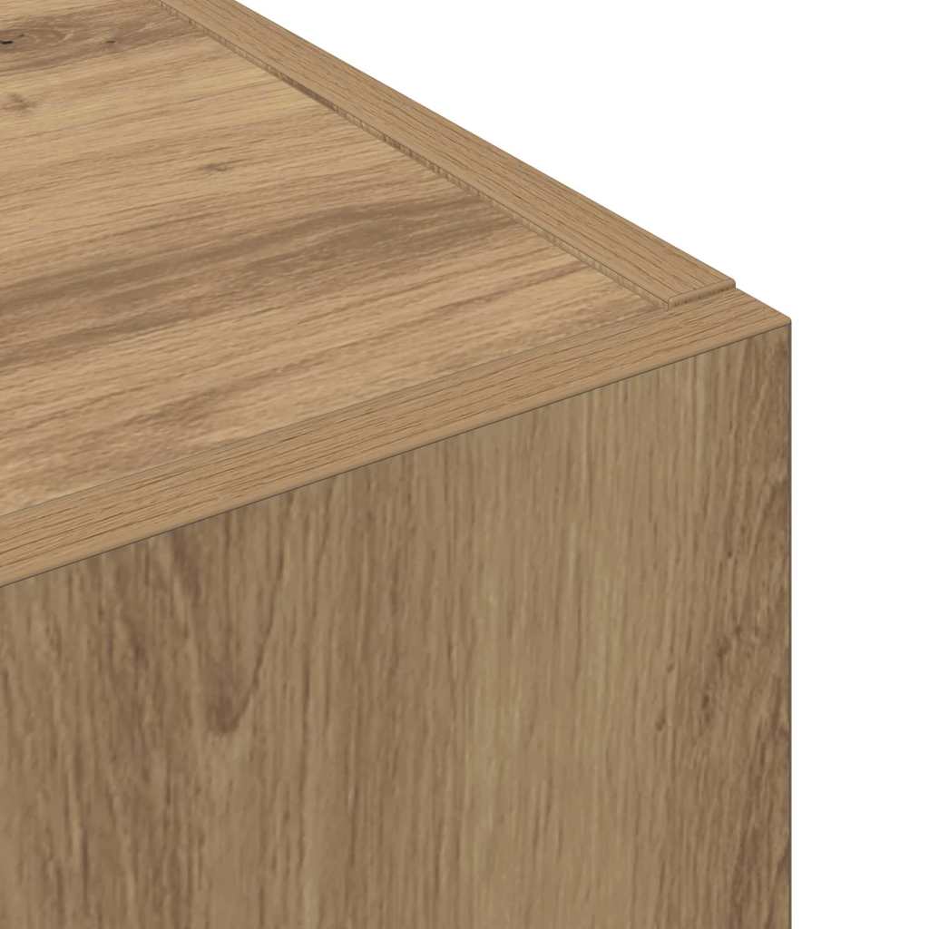 Office Cabinet Artisan oak 60 x 32 x 115 cm Engineered wood
