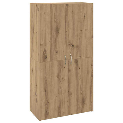 Office Cabinet Artisan oak 60 x 32 x 115 cm Engineered wood