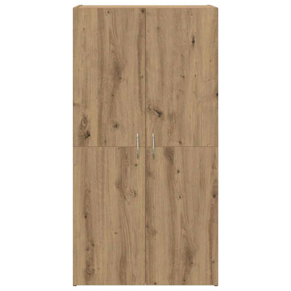 Office Cabinet Artisan oak 60 x 32 x 115 cm Engineered wood