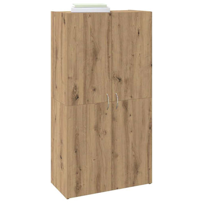 Office Cabinet Artisan oak 60 x 32 x 115 cm Engineered wood