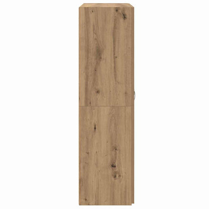 Office Cabinet Artisan oak 60 x 32 x 115 cm Engineered wood