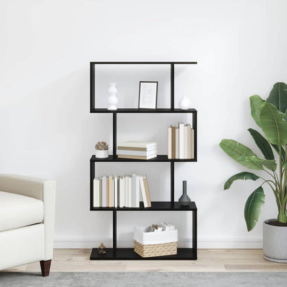 Book Cabinet Black 70 x 24 x 129 cm Engineered wood