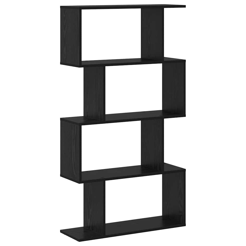 Book Cabinet Black 70 x 24 x 129 cm Engineered wood