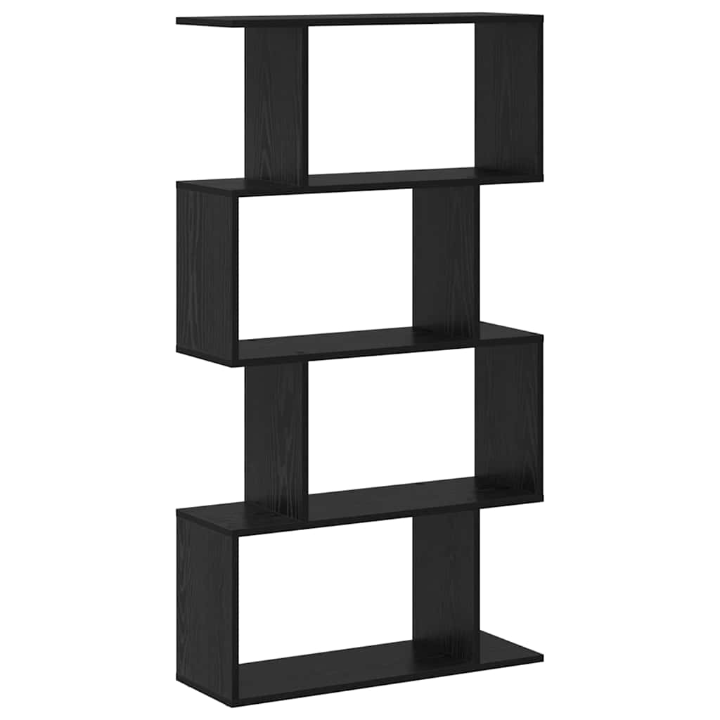 Book Cabinet Black 70 x 24 x 129 cm Engineered wood