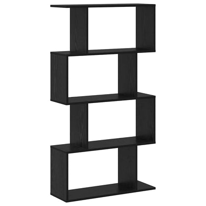 Book Cabinet Black 70 x 24 x 129 cm Engineered wood