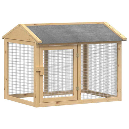 Chicken Coop Brown 225 x 60 x 89 cm