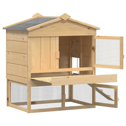 Chicken coop Brown 75 x 59 x 60 cm