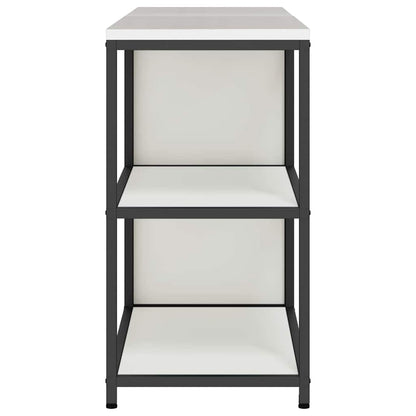 Kitchen Storage Set with Shelf 2 pcs White 180 x 50 x 92 cm