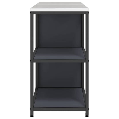 Kitchen Storage Set with Door 2 pcs Anthracite 180 x 50 x 92 cm