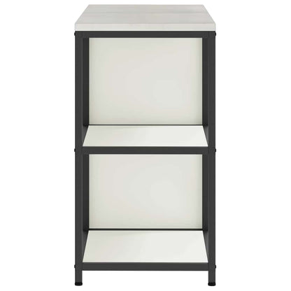 Kitchen Storage Set with Shelf 2 pcs White 150 x 50 x 92 cm