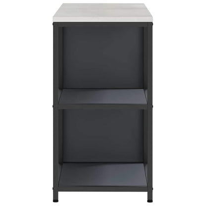 Kitchen Storage Set with Door 2 pcs Anthracite 150 x 50 x 92 cm