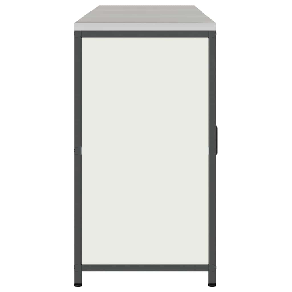 Kitchen Storage Set with Shelf 3 pcs White 210 x 50 x 92 cm