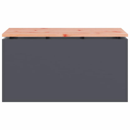 Garden Bench Anthracite 80 x 40 x43 cm Steel