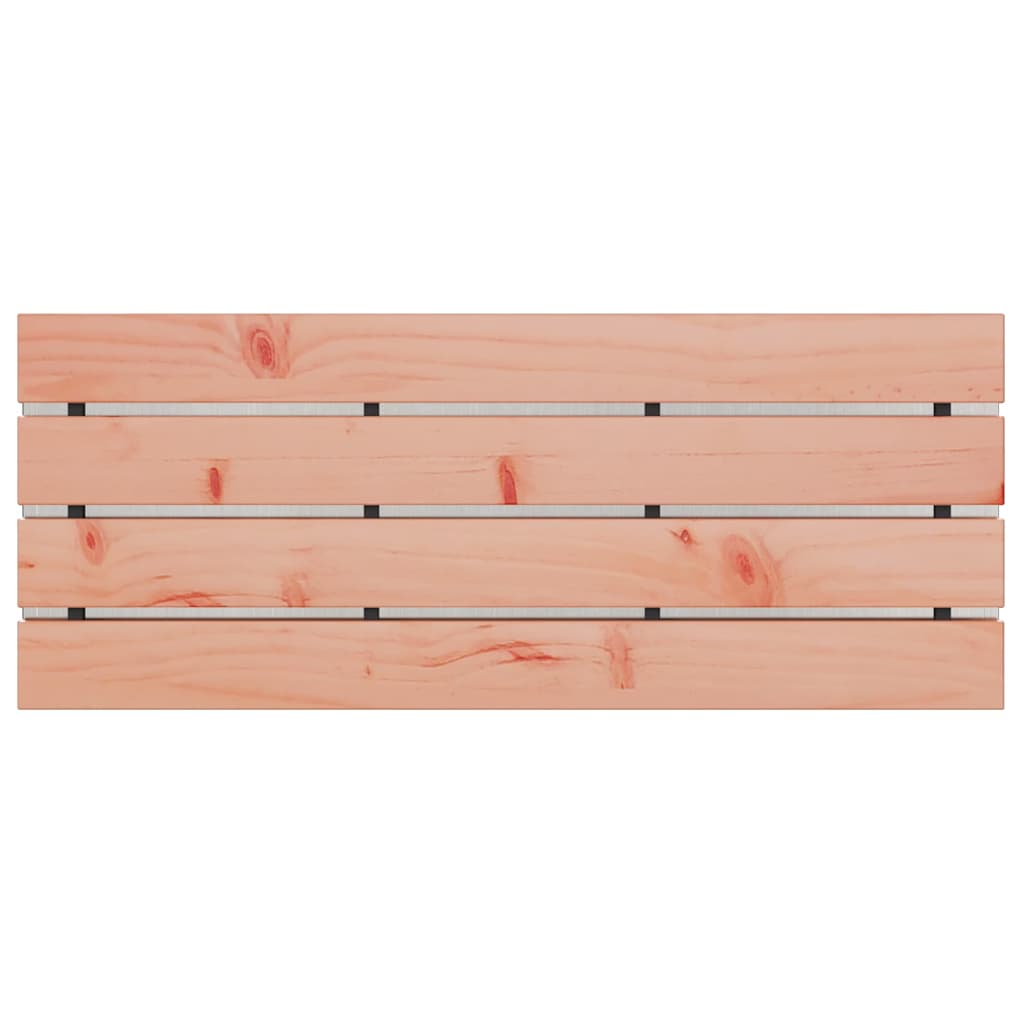 Garden Bench Silver 100 x 40 x 43 cm Stainless steel