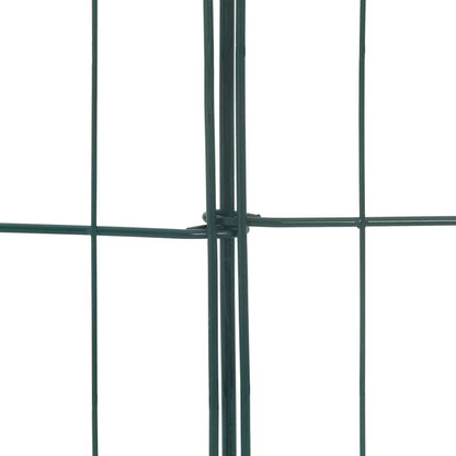 Pond Fence Set 5 pcs Green 100 x 50 cm Steel