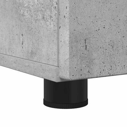 Bathroom Furniture Set 3 pcs Concrete grey 61 x 35 x 64 cm