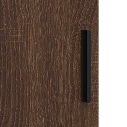 Bathroom Furniture Set 3 pcs Brown oak 61 x 35 x 64 cm