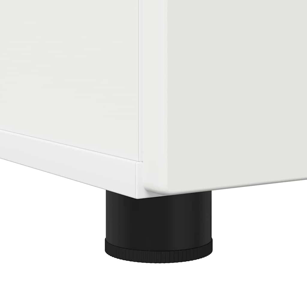 Bathroom Furniture Set with Drawer 3 pcs White 61 x 35 x 64 cm