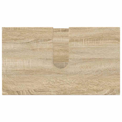 Bathroom Furniture Set 3 pcs Sonoma oak 61 x 35 x 64 cm