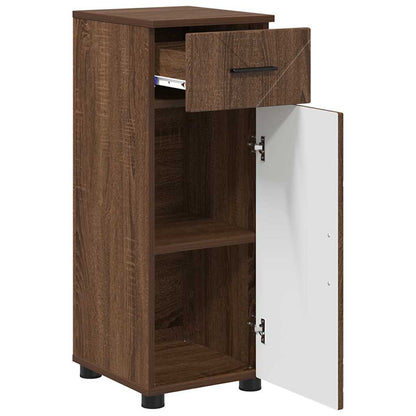 Bathroom Furniture Set 3 pcs Brown oak 61 x 35 x 64 cm