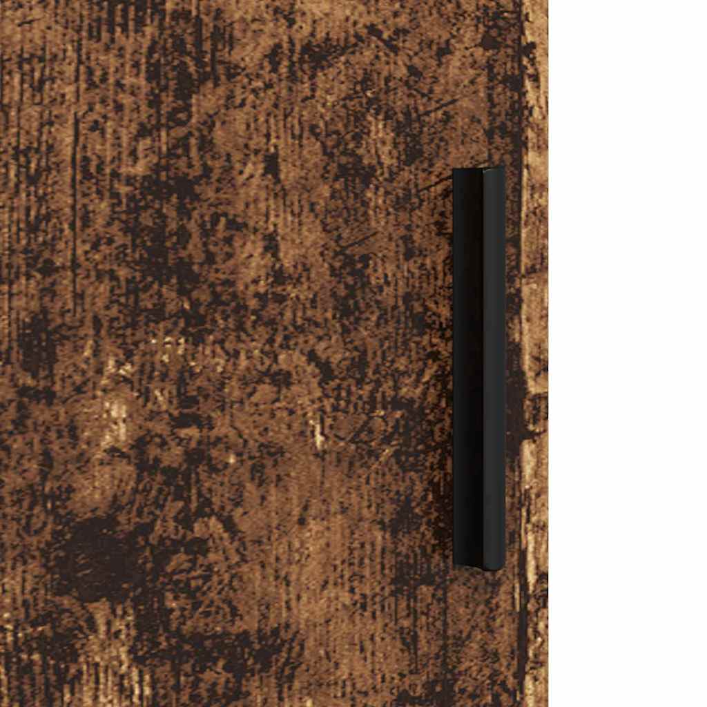Bathroom Furniture Set with Door 3 pcs Old wood 61 x 35 x 64 cm