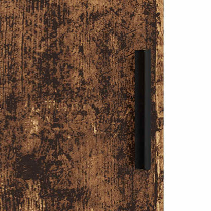 Bathroom Furniture Set with Door 3 pcs Old wood 61 x 35 x 64 cm