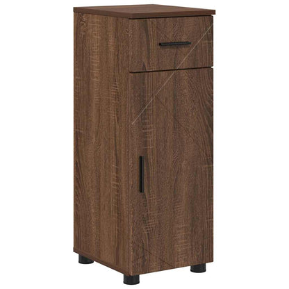 Bathroom Furniture Set 4 pcs Brown oak 61 x 35 x 64 cm