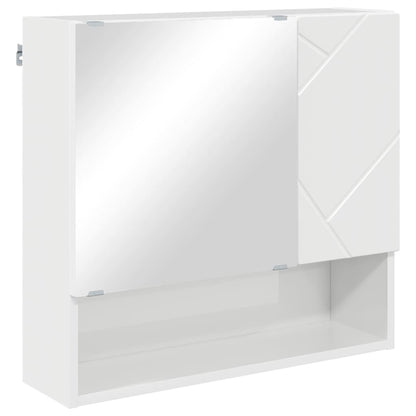 Bathroom Furniture Set 5 pcs High gloss white 61 x 35 x 64 cm