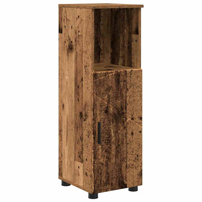 Bathroom Furniture Set with Door 5 pcs Old wood 61 x 35 x 64 cm