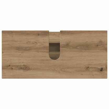Bathroom Furniture Set 2 pcs Artisan oak 76.5 x 35 x 64 cm