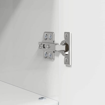 Bathroom Furniture Set 3 pcs High gloss white 76.5 x 35 x 64 cm
