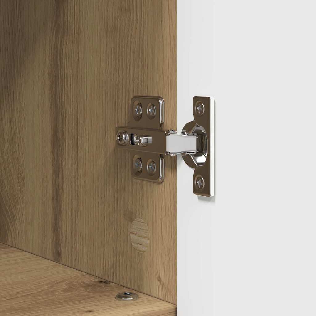 Bathroom Furniture Set 3 pcs Artisan oak 76.5 x 35 x 64 cm