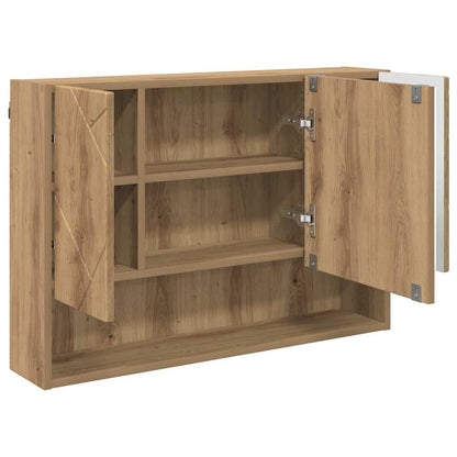 Bathroom Furniture Set 3 pcs Artisan oak 76.5 x 35 x 64 cm