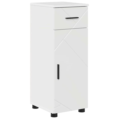 Bathroom Furniture Set 4 pcs High gloss white 30 x 35 x 192 cm