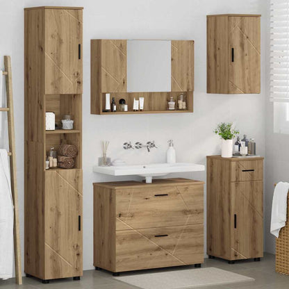 Bathroom Furniture Set 5 pcs Artisan oak 30 x 35 x 192 cm
