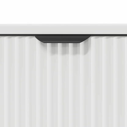 Bathroom Furniture Set with Shelf 2 pcs White 39.5 x 36 x 88 cm