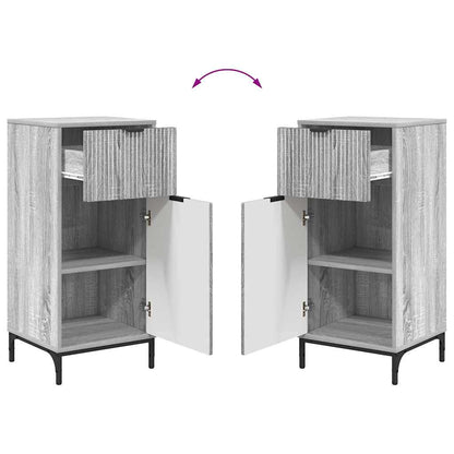 Bathroom Furniture Set 2 pcs Grey sonoma 39.5 x 36 x 88 cm