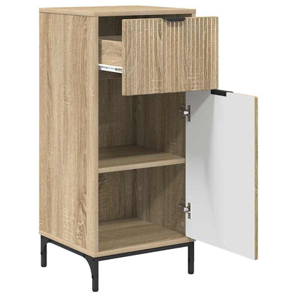 Bathroom Furniture Set Plaid 3 pcs Sonoma oak 39.5 x 36 x 88 cm