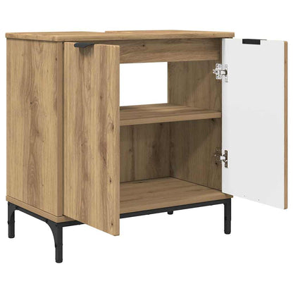 Bathroom Furniture Set 3 pcs Artisan oak 39.5 x 36 x 88 cm