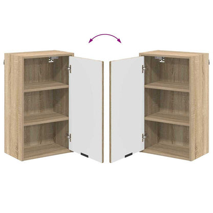 Bathroom Furniture Set Sonoma Oak Engineered wood, Metal