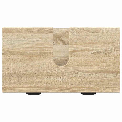 Bathroom Furniture Set Sonoma Oak Engineered wood, Metal